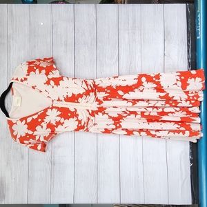 COPY - Anthropology maeve floral short sleeve dress